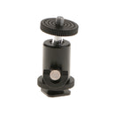 360Â° Swivel Mini Ball Head Hot Shoe Adapter Mount for Canon DSLR Camera Camcorder