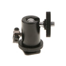 360Â° Swivel Mini Ball Head Hot Shoe Adapter Mount for Canon DSLR Camera Camcorder