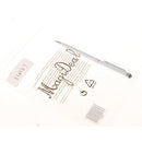 White Universal Metal Capacitive Touch Screen Stylus Thin Pen for Phone Tablets