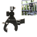 Bicycle Motorcycle Handlebar Clamp Mount for Gopro Hero 5/4/3/2 SJCAM Camera