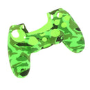 Anti-slip Silicone Cover Case Protection Sleeve for Sony PS4 Gamepad Grip Green