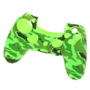 Anti-slip Silicone Cover Case Protection Sleeve for Sony PS4 Gamepad Grip Green