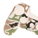 Camouflage Silicone Rubber Cover Case Skin Protector for Sony PS4 Controller white