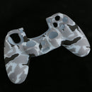 Camouflage Silicone Rubber Cover Case Skin Protector for Sony PS4 Controller Calamine-Blue