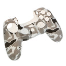 Camouflage Silicone Rubber Cover Case Skin Protector for Sony PS4 Controller Calamine-Blue