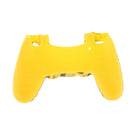 Camouflage Silicone Rubber Cover Case Skin Protector for Sony PS4 Controller Yellow