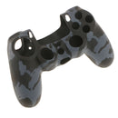 Camo Case Protector Sleeve Skin Cover for Sony PlayStation PS4 Controller Black