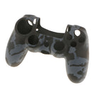 Camo Case Protector Sleeve Skin Cover for Sony PlayStation PS4 Controller Black