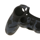 Camo Case Protector Sleeve Skin Cover for Sony PlayStation PS4 Controller Black