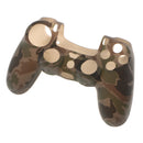 Camo Case Protector Sleeve Skin Cover for Sony PlayStation PS4 Controller Grey-Black