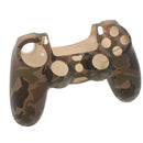 Camo Case Protector Sleeve Skin Cover for Sony PlayStation PS4 Controller Grey-Black