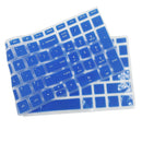 Silicone Desktop Keyboard Skin Cover For HP 15.6 Inch BF Laptop Blue