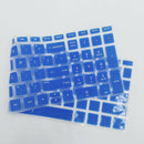 Silicone Desktop Keyboard Skin Cover For HP 15.6 Inch BF Laptop Blue