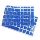 Silicone Desktop Keyboard Skin Cover For HP 15.6 Inch BF Laptop Blue