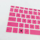 Silicone Desktop Keyboard Skin Cover For HP 15.6 Inch BF Laptop Pink