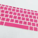 Silicone Desktop Keyboard Skin Cover For HP 15.6 Inch BF Laptop Pink