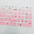 High invisible Keyboard Protector Skin Cover For HP 15.6 inch BF Laptop PC Clear Pink