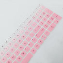 High invisible Keyboard Protector Skin Cover For HP 15.6 inch BF Laptop PC Clear Pink