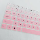 High invisible Keyboard Protector Skin Cover For HP 15.6 inch BF Laptop PC Clear Pink