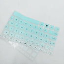 Silicone Desktop Keyboard Skin Cover For HP 15.6 Inch BF Laptop Clear Green