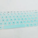 Silicone Desktop Keyboard Skin Cover For HP 15.6 Inch BF Laptop Clear Green