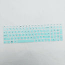 Silicone Desktop Keyboard Skin Cover For HP 15.6 Inch BF Laptop Clear Green