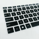 High invisible Keyboard Protector Skin Cover For HP 15.6 inch BF Laptop PC Black