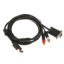 VGA High Definition Cable RCA Sound Adapter HD Cable for Sega-Dreamcast DC
