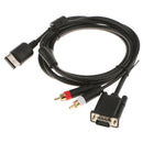 VGA High Definition Cable RCA Sound Adapter HD Cable for Sega-Dreamcast DC