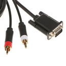 VGA High Definition Cable RCA Sound Adapter HD Cable for Sega-Dreamcast DC