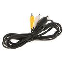 183cm AV RCA Composite Audio Video TV Adapter Cable Cord For Sega Genesis 1/MD 1 Game Controller