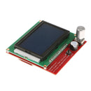 12864 Display LCD Screen 3D Printer Controller Pane+Adapter For RAMPS 1.4