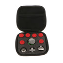 16in1 Aluminum Thumbsticks Buttons W/Case for Xbox One Elite Wireless Controller Red