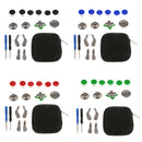 16in1 Aluminum Thumbsticks Buttons W/Case for Xbox One Elite Wireless Controller Red