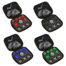 16in1 Aluminum Thumbsticks Buttons W/Case for Xbox One Elite Wireless Controller Red