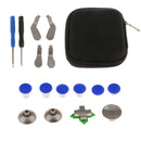 16in1 Aluminum Thumbsticks Buttons W/Case for Xbox One Elite Wireless Controller Blue