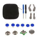 16in1 Aluminum Thumbsticks Buttons W/Case for Xbox One Elite Wireless Controller Blue