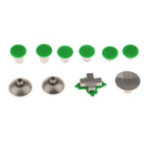 16in1 Aluminum Thumbsticks Buttons W/Case for Xbox One Elite Wireless Controller Green