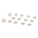 14 in 1 Thumbstick Thumb Stick Replacement for PS4 XBOX One Controller-White