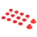 14 in 1 Thumbstick Thumb Stick Replacement for PS4 XBOX One Controller-Red