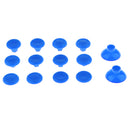 14 in 1 Thumbstick Thumb Stick Replacement for PS4 XBOX One Controller-Blue