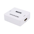 VGA Audio to HDMI Converter Box Adapter for HD 1080P Analog to Digital HDTV