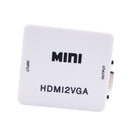 HDMI to VGA Converter 1080P 60Hz VGA Output Mini HDMI to VGA with Audio