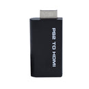 PS2 To HDMI Cable Converter Adapter With Audio Output For HDTV Monitor