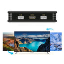 2-Port USB HDMI KVM Switch With Cable for Keyboard Mouse