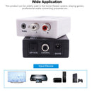 3.5mm Digital Coaxial Toslink Optical to Analog L/R RCA Audio-Converter