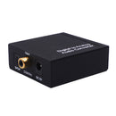 Digital Optical Coaxial Toslink Signal to Analog Audio Converter L/R Adapter for DVD TV
