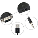 VGA to HDMI Output 1080P HD+Audio TV AV HDTV Video Converter Cable Adapter