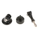 Tripod Mount Adapter + 1/4'' Hot Shoe + Long Thumb Screw For Gopro Hero 5 4 3