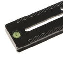 240mm Camera Aluminium Quick Release Plate QR with Scale for Arca Swiss